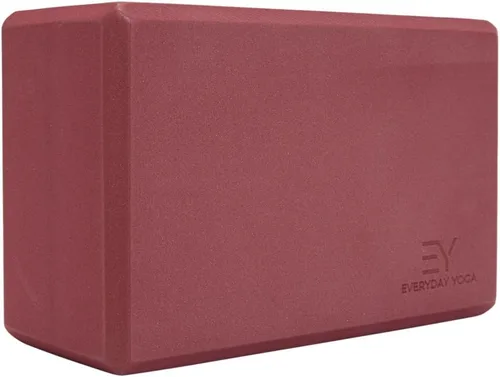 Miniatura 20 de Everyday Yoga Bloque de espuma premium - Bloque de yoga antideslizante de alta densidad para equilibrio, estabilidad y estiramiento, soporte de True