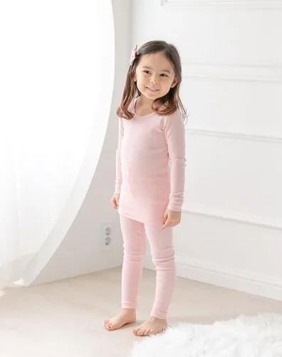 Miniatura 70 de AVAUMA - Pijama para niños y niñas de algodón básico para uso diario