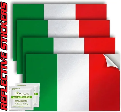 Miniatura 14 de Spy Spot Calcomanías de la bandera del Reino Unido, paquete de 4 (4 x 2.5 pulgadas), calcomanías de vinilo Union Jack para ventanas, parachoques