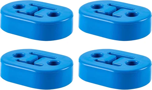 Miniatura 10 de Percha de escape de goma BFXM, perchas de silenciador de goma. Soporte de buje aislador de goma, montajes de escape de goma con 2 agujeros de 0.47