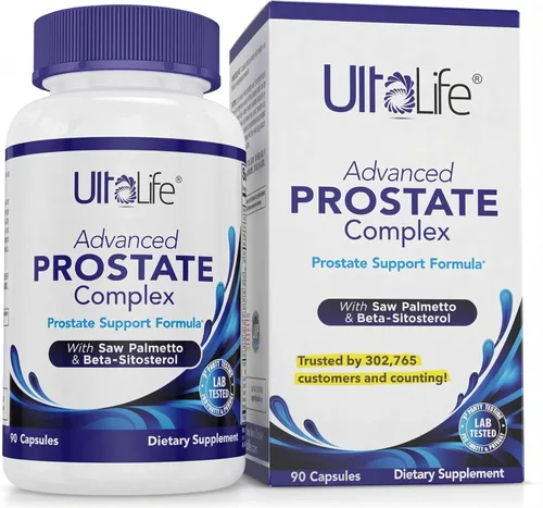 Advanced Saw Palmetto Suplemento para próstata para hombres con beta-sitosterol promueve la comodidad urinaria, la calidad del sueño y la salud de