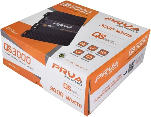 Miniatura 8 de PRV Audio QS3000 Amplificador de audio para automóvil de 1 ohmio y 3000 vatios Amplificador de audio para automóvil de rango completo HD Monoblock
