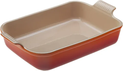 Miniatura 11 de Fuente de cerámica para el horno, colección Heritage de Le Creuset, Cereza
