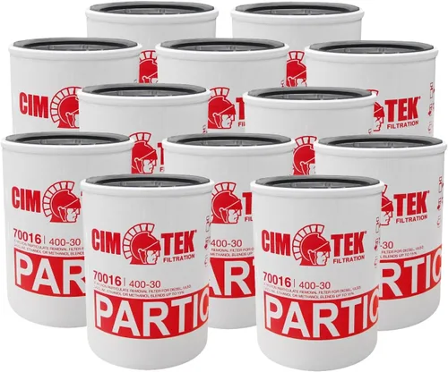 Miniatura 3 de Cim-Tek 70016 Centurion Gilbarco Filtro diesel 400-30, 30 micrones