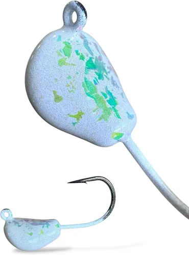 Miniatura 10 de Tautog Jig, Sheepshead Standup Style Jig, paquete de 2 ~ 5, tamaños de 1/2-2 onzas, recubrimiento en polvo premium y fabricado en los Estados Unidos