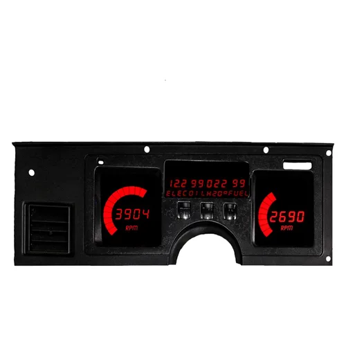 Miniatura 2 de Intellitronix C4 Corvette 1984-1989 - Medidor digital para salpicadero, solución de ajuste directo, LED azul brillante de larga duración