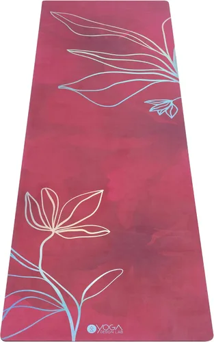 YOGA DESIGN LAB | La esterilla de yoga combinada | Alfombrilla 2 en 1 + toalla | Eco Luxury | Ideal para yoga caliente, potencia, bikram, ashtanga,