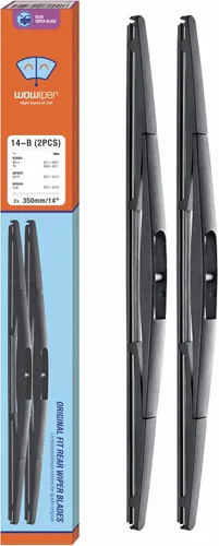 Miniatura 13 de Brazo de limpiaparabrisas trasero con aspas para Honda CRV 2016 2015 2014 2013 2012, limpiaparabrisas trasero original 76720-T0A-003 10"+13"+13