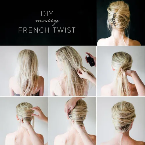 Miniatura 5 de 12 bandas para el cabello para mujer, accesorios para el cabello (negro)