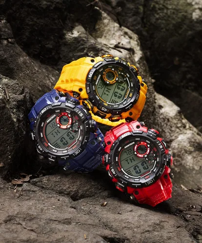 Miniatura 3 de Armitron Sport 408397YLW - Reloj con cronógrafo digital para hombre
