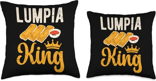Miniatura 3 de Lumpia King Lumpia Maker Lumpia Lover - Almohada filipina Lumpia