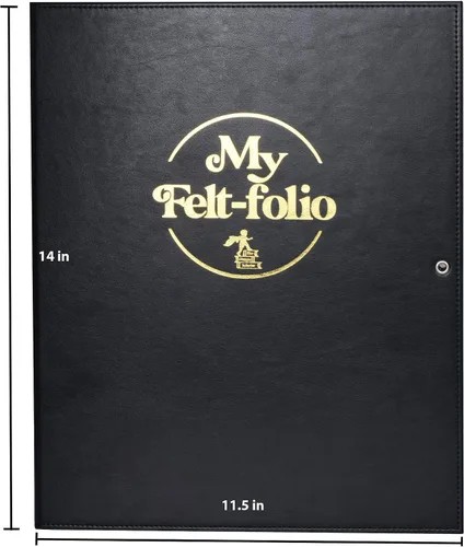 Miniatura 2 de Tablero de franela de fieltro plegable – Libro silencioso, tablero de fieltro independiente de 14 x 23 pulgadas para niños pequeños