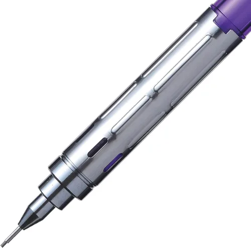 Miniatura 4 de Pentel GraphGear 300 - Lápiz mecánico, caja de 12 lápices, violeta, 0.028 in