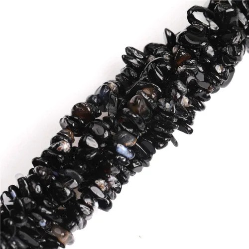 Miniatura 29 de 3-5mm Cuentas de Amazonita en forma libre para hacer joyas de 86,4 cm de color azul y verde JOE FOREMAN
