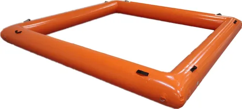 Miniatura 9 de Pista de carreras de coches de choque inflable adecuada para que los niños jueguen, solo tubo, fondo no incluido (Negro1-10 * 10 pies)