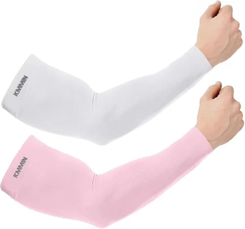 Miniatura 12 de KMMIN - Mangas para brazo con protección de rayos ultravioleta para conducción, ciclismo, golf, baloncesto.