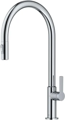 Miniatura 41 de Kraus Oletto KSF-2830BB - Pulverizador desplegable de una sola manija para grifos de cocina con sensor sin contacto en latón cepillado Bronce