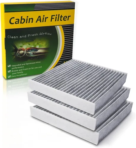Miniatura 14 de Filtro de aire de cabina compatible con 4Runner, Avalon, Camry, Corolla, Tundra, Highlander, Mirai, RAV4, Sequoia, IS250, RX350, ES300h, F-PACE, XF