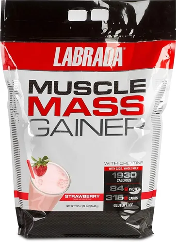 Miniatura 7 de Labrada Nutrición Ganador de masa muscular, vainilla, 12 libras