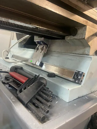Miniatura 5 de Juego de codificador de escala magnética de lectura digital DRO de 2 ejes, juego de codificador de escala magnética 5um Bridgeport Torno de metal