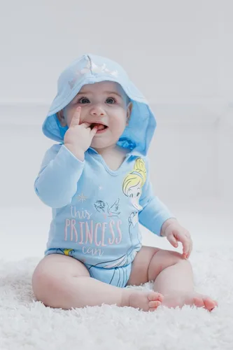 Miniatura 2 de Disney Princesa Ariel Cenicienta Princesa Belle Baby Girls Cuddly Body recién nacido a bebé Multicolor