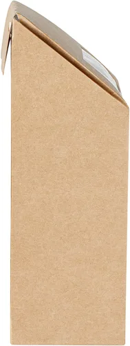 Miniatura 15 de Restaurantware Cajas de papel para llevar - 1 ventana - Kraft - Ángulo - Caja de 50 ct