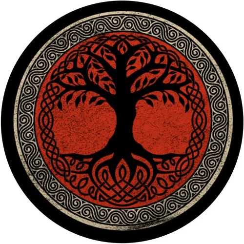 Miniatura 3 de Viking Tree Yggdrasil Odin Wotan Norse Mythology Valhalla PopSockets PopGrip: agarre intercambiable para teléfonos y tabletas PopSockets estándar