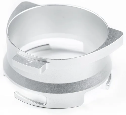 Embudo dosificador de café 2.126 in Accesorios de café espresso Metal de aluminio para Breville Portafilter Manos Libres Plata