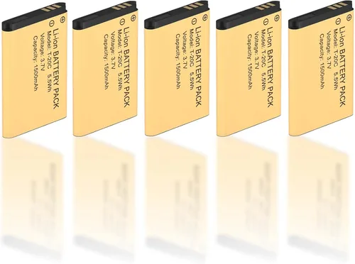 Paquete de 5 baterías de repuesto para radio KD-C1, 1500 mAh, recargable, original, 3.7 V, batería de iones de litio compatible con Walkie Talkies