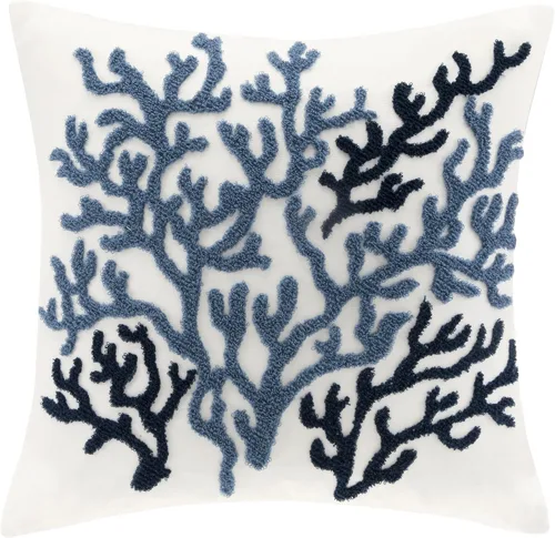 Miniatura 14 de Harbor House Anslee - Almohada decorativa rectangular de lino y algodón, bordada, estilo cabaña/país, 12 pulgadas de ancho x 20 pulgadas de largo