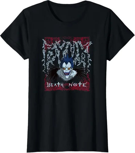 Miniatura 17 de Death Note Camiseta Ryuk Heavy Metal, Negro, S