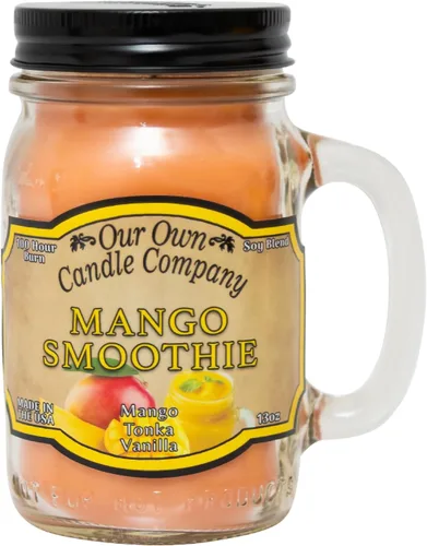 Miniatura 55 de Our Own Candle Company, Orange Creamsicle - Vela perfumada en tarro de masón, 100 horas de tiempo de combustión, 13 onzas