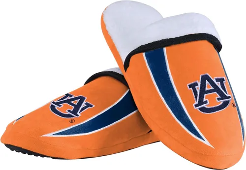 Miniatura 28 de FOCO mens NCAA College Team Logo Sherpa Moccasin Slippers
