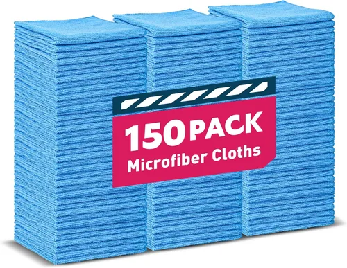 Miniatura 21 de TEAWOO Paños de limpieza de microfibra, paquete de 50 toallas de microfibra a granel, toallas para automóviles y hogar, trapos de limpieza de 5 5