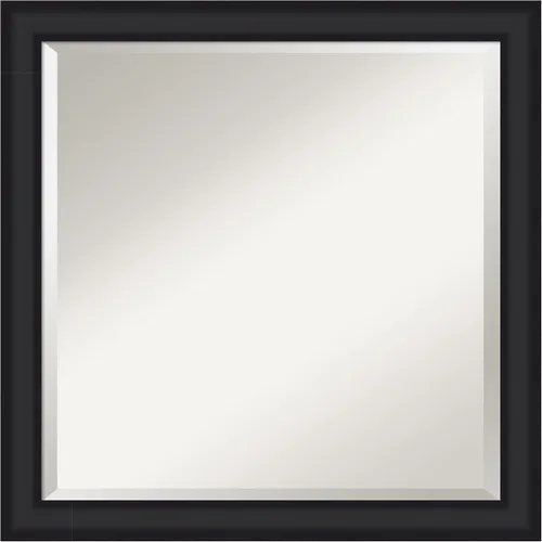 Miniatura 17 de Amanti Art Espejo de baño de madera, espejo de pared negro Ashton para usar como espejo de tocador de baño sobre el fregadero