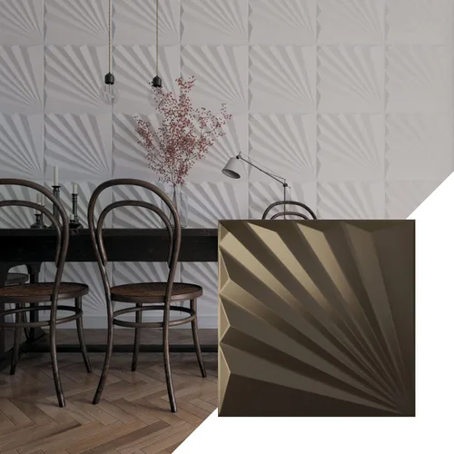 Miniatura 39 de Ekena Millwork WP20X20AAWH 19 5/8 pulgadas de ancho x 19 5/8 pulgadas de alto Aire EnduraWall Decorativo 3D Panel de Pared Cubre 2.67 pies cuadrados