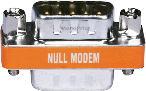 Miniatura 2 de Monoprice DB9, M/M, módem nulo tipo mini (paquete de 2)