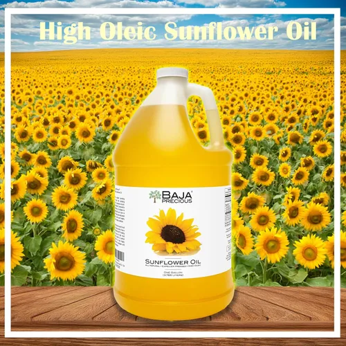 Miniatura 2 de Aceite orgánico de girasol (1 galón), de Baja Precious