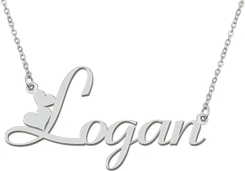 Aoloshow Collar personalizado con nombre y pulsera hecha a medida con cualquier nombre, joyería de acero inoxidable para mujeres y mamás