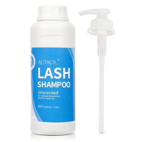 Miniatura 35 de ACTROL Limpiador de extensiones de pestañas Cherry Blossom 2L Natural Lash Extension Shampoo Professional Eyelid Foaming Cleanser Parabenos &