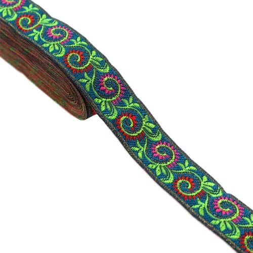 Miniatura 11 de MSCFTFB Patrones de pasley - Cinta de tela de jacquard, cintas de tela tejida con flecos para accesorios de ropa, correas de adorno, cinturones