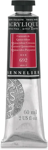 Miniatura 36 de Sennelier Acrílico para artistas extrafinos, 2.0 fl oz, luz verde cromo S3