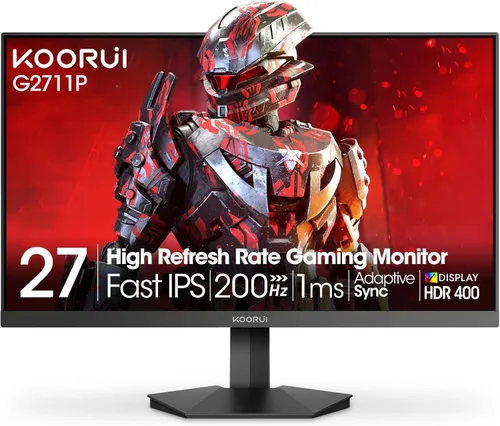 Miniatura 15 de KOORUI Monitor de juegos curvo ultraancho WQHD 3440×1440 de 34 pulgadas, 180Hz 1000R- PIP/PBP, 1ms(MPRT), HDR400, DCI-P3 95%, FreeSync Premium, 1 x
