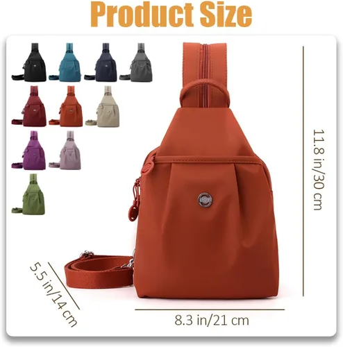 Miniatura 7 de Bolsa de viaje antirrobo premium 3 en 1 2025, bolsa de viaje de 2 vías con correas convertibles e impermeable para mujer