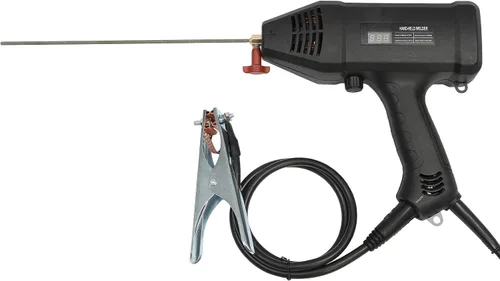 Máquina de soldar, kit de soldador de mano, máquina de soldadura portátil de 110 V, soldador digital de voltaje de 3000 W con caja de herramientas,