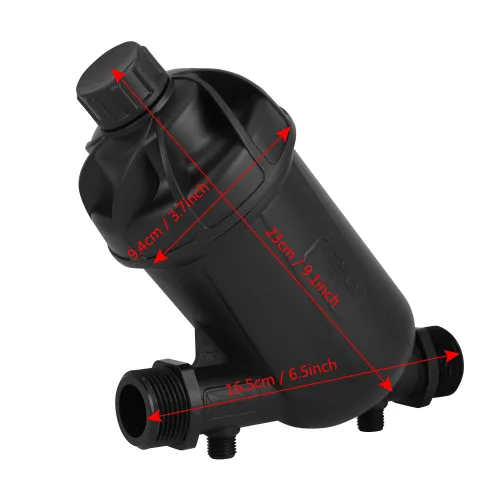 Miniatura 7 de Filtro de disco de riego por goteo Filtro Y - Filtro de disco de filtro de agua de 1 pulgada, malla de 120 micrones, accesorio de riego por goteo
