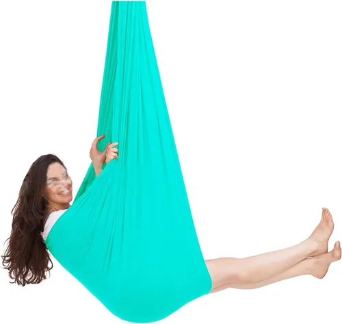 Miniatura 14 de Columpio sensorial para interiores con autismo y terapia para niños, hamaca colgante para niños y adolescentes con TDAH autista y Asperger