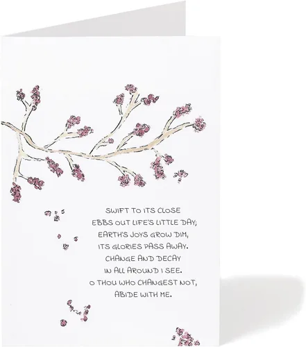 Miniatura 4 de Hymns By Hannah - Juego de 4 tarjetas de notas con sobres y sellos adhesivos para sobres, tarjetas de notas de 4 x 6 pulgadas, interior en blanco