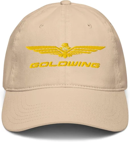 Miniatura 27 de Honda Gorro de béisbol ajustable con logotipo de Goldwing, Azul marino