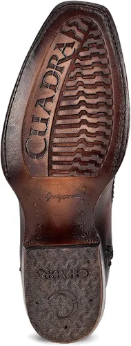 Miniatura 6 de Cuadra Botas vaqueras para hombre en piel auténtica de avestruz 1J2KPT